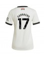 Manchester United Alejandro Garnacho #17 Ausweichtrikot für Frauen 2024-25 Kurzarm